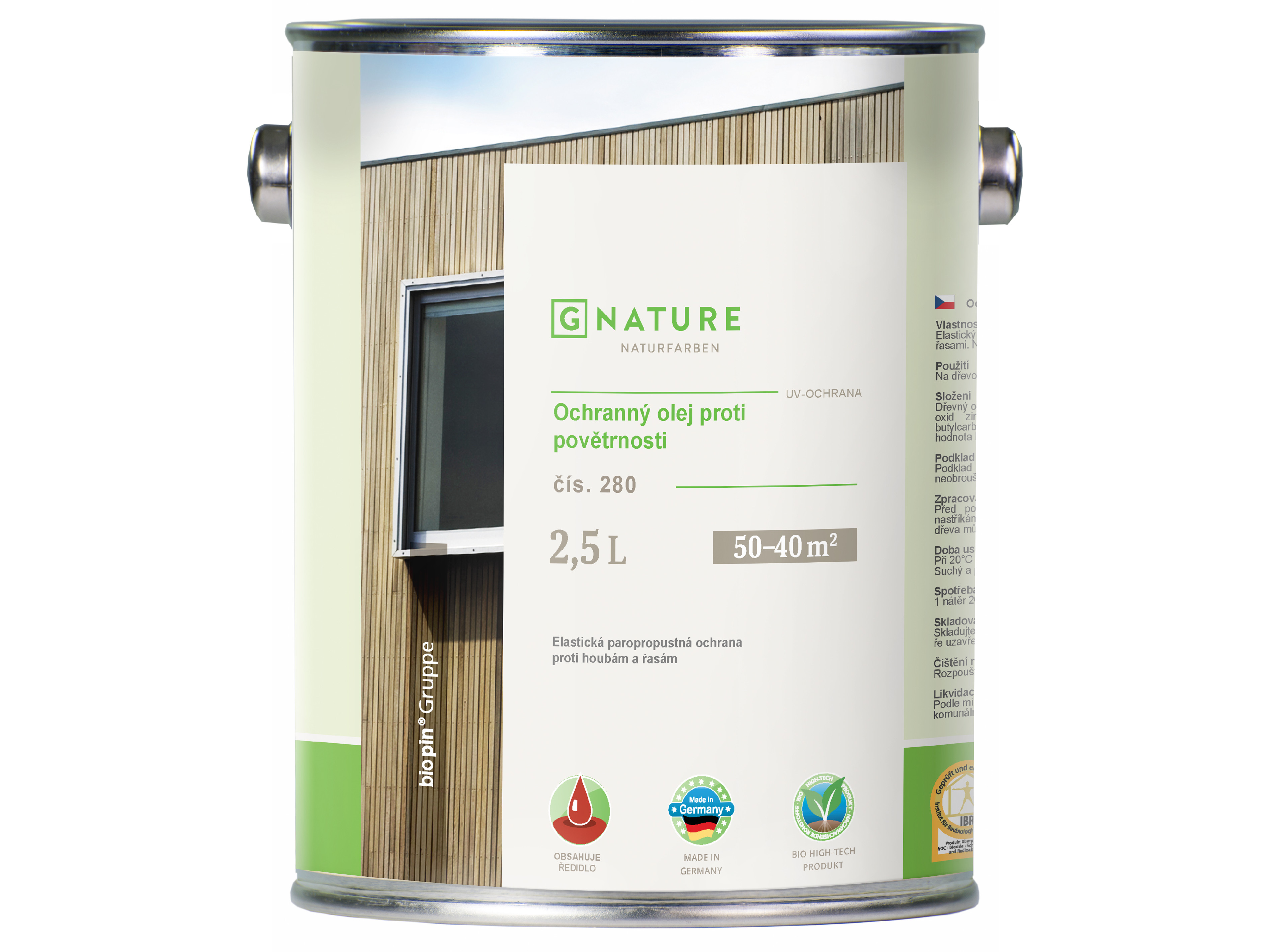 GNature Ochranný olej proti povětrnosti